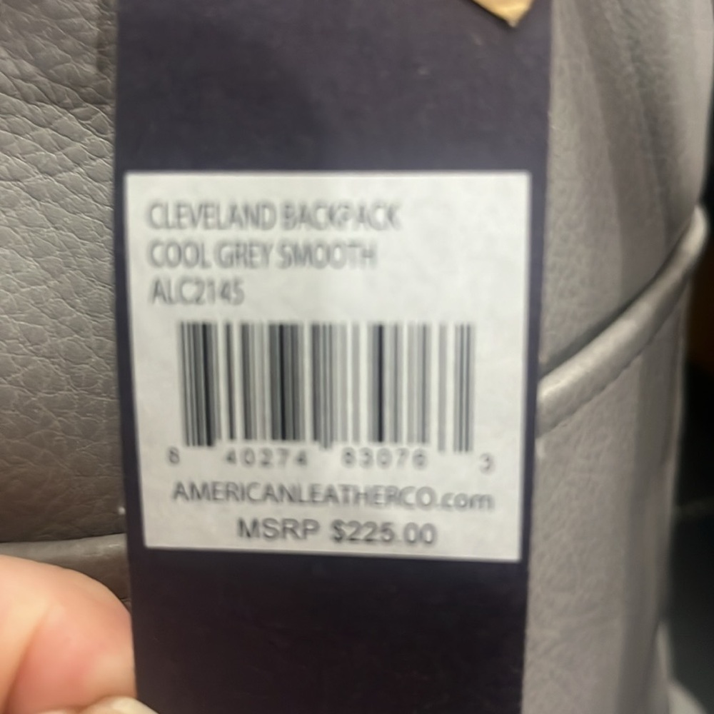 American Leather co backpack NWT. Matching backpack available separately. - Picture 8 of 8